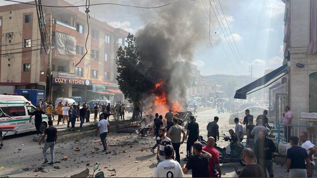 south Lebanon Israeli attacks